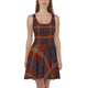 Ainslie Ancient Scottish Clan Skater Dress - kittentee