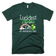 Luckiest Stepdad Ever Irish Funny St.Patricks Day T-shirt - kittentee