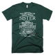 I Have A Crazy Sister Born In April Birthday T-Shirt - kittentee