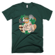 St. Patricks Day Irish American Flag Ireland Shamrock T-Shirt