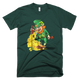 Drinking Leprechaun Beer Shamrock Funny St. Patricks Day T-Shirt - kittentee