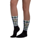 Meldrum Gordon Dress Scottish Clan Tartan Socks - kittentee