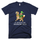 Leprechaun Riding Sloth Irish St Patricks Day Funny T-Shirt - kittentee