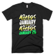 Kings Are Born On January 26 Birthday T-Shirt - kittentee