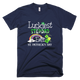 Luckiest Stepdad Ever Irish Funny St.Patricks Day T-shirt - kittentee