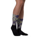 Cunningham Dress Blue Dancers Clan Plaid Socks