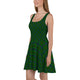Agnew Hunting Scottish Clan Skater Dress - kittentee