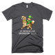 Leprechaun Riding Sloth Irish St Patricks Day Funny T-Shirt - kittentee