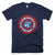 Captain Pi Superhero Shield Funny Math Pi Day T-Shirt