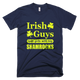 Irish Guys Shamrocks St Patricks Day Funny T-Shirt - kittentee