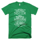 I Have A Crazy Sister Born In April Birthday T-Shirt - kittentee