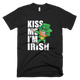 Kiss Me I'm Irish Dabbing Leprechaun St.Patrick's Day T-Shirt - kittentee