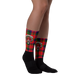 MacNaughten Scottish Clan Tartan Socks - kittentee