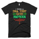 I Took A DNA Test And God Is My Father Funnt Father Day T-Shirt