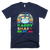 Retro Vintage Daddy Shark Gift For Father T-Shirt