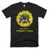 Sunflower Veteran Father Veteran Army American Father Day T-Shirt