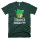 Leprechaun St Patricks Day Shamrock Drinking Team Funny T-Shirt - kittentee