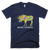 Funny Moose Flowers T-Shirts