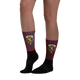 Broun Scottish Clan Tartan Socks - kittentee