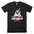 Girls Kids Unicorns Rainbow Are Born In April Birthday T-Shirt - kittentee