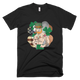 St. Patricks Day Irish American Flag Ireland Shamrock T-Shirt