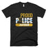 Proud Police Dad Academy Military Father Day T-Shirt