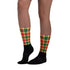 Gibbs Red Tartan Socks