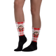 Menzies Red Scottish Clan Tartan Socks - kittentee