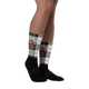 Macpherson Scottish Clan Tartan Socks - kittentee