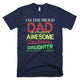 Mens Special Dad Favorite Volleyball Daughter - Father Day T-Shirt