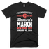 March For Women 2019 New York City T Shirt Stronger Together
