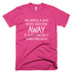 An Apple A Day Keeps Anyone Away If You Throw It Hard Enough T-Shirt - kittentee