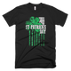 American Flag St. Patricks Day T-Shirt - kittentee
