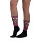 Graham Of Menteith Red Scottish Clan Tartan Socks - kittentee