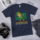 Dabbing Trumprechaun St.Patrick's Day American Flag Funny T-Shirt - kittentee