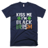 Kiss Me I'm Black Irish St.PatrickS Day T-Shirt