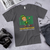 Dabbing Trumprechaun St.Patrick's Day American Flag Funny T-Shirt - kittentee