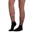 Dalzell Red Scottish Clan Tartan Socks