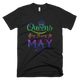 Queens Are Born In May Birthday T-Shirt