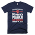 March For Women 2019 San Francisco T Shirt Stronger Together