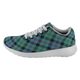 Campbell Of Cawdor Ancient Scottish Clan Tartan Sneakers Blue For Men & Women