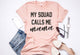 My Squad Calls Me Mama Mother Day T-Shirt