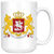 Alternate Coat Of Arms Georgia Coffee Mug - Size 15oz