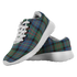 Cameron Of Erracht Ancient Scottish Clan Tartan Sneakers Blue For Men & Women