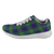 Alexander Scottish Clan Tartan Sneakers Blue For Men & Women - kittentee