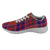 Cameron Of Lochiel Modern Scottish Clan Tartan Sneakers Blue For Men & Women