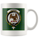 Agnew Hunting Clan Badge Coffee Mug - Size 11oz
