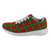 Auchinleck Scottish Clan Tartan Sneakers Blue For Men & Women - kittentee