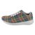 Buchanan Ancient Scottish Clan Tartan Sneakers Blue For Men & Women