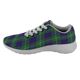 Alexander Scottish Clan Tartan Sneakers Blue For Men & Women - kittentee